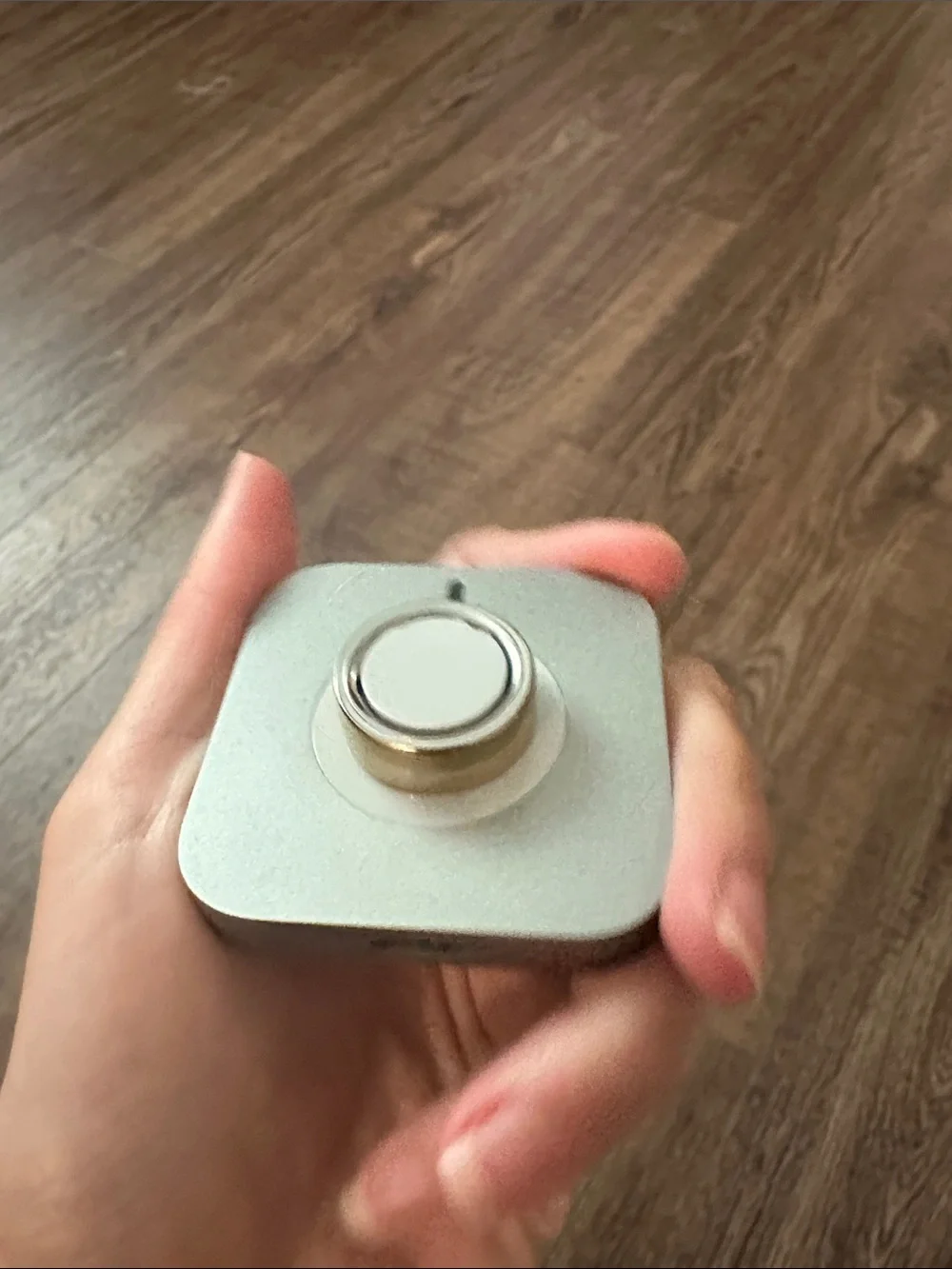 Oura Gen 4 Silver Pod Charger with Gold Magnetic Ring size 5 and 12 available